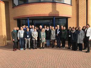 The B-SMART consortium at the 2nd Progress Meeting in Malvern, UK
